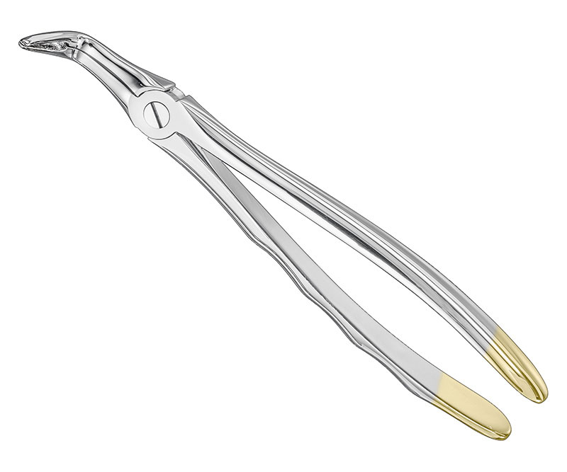 Extracting forceps, anat.