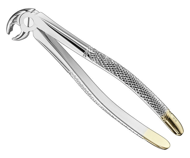 Extracting forceps, engl.