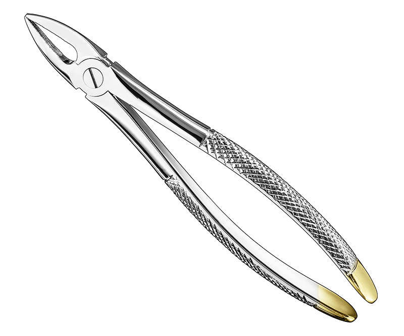 Extracting forceps, engl.