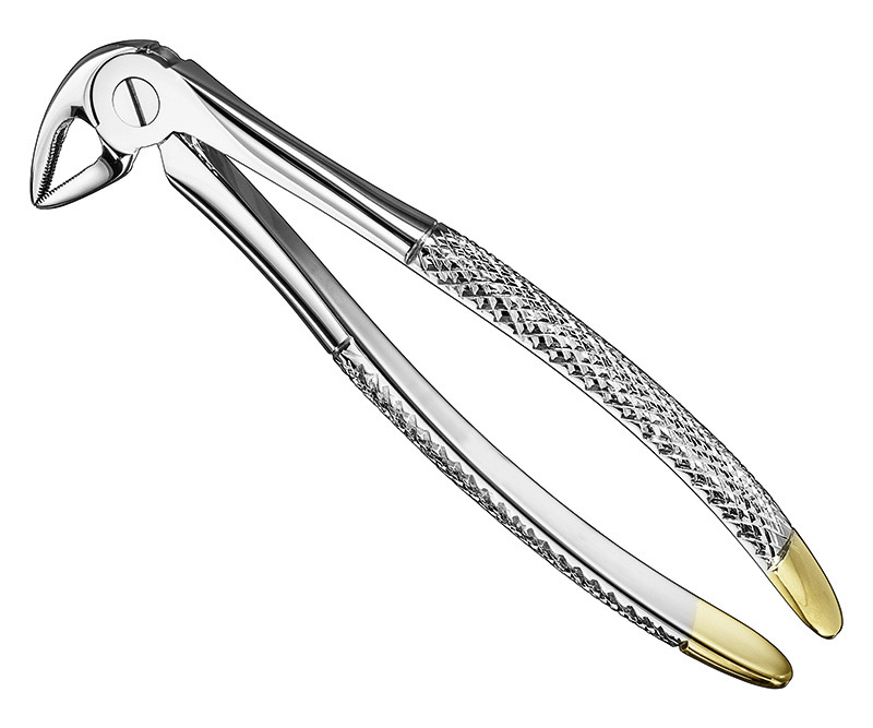 Extracting forceps, engl.