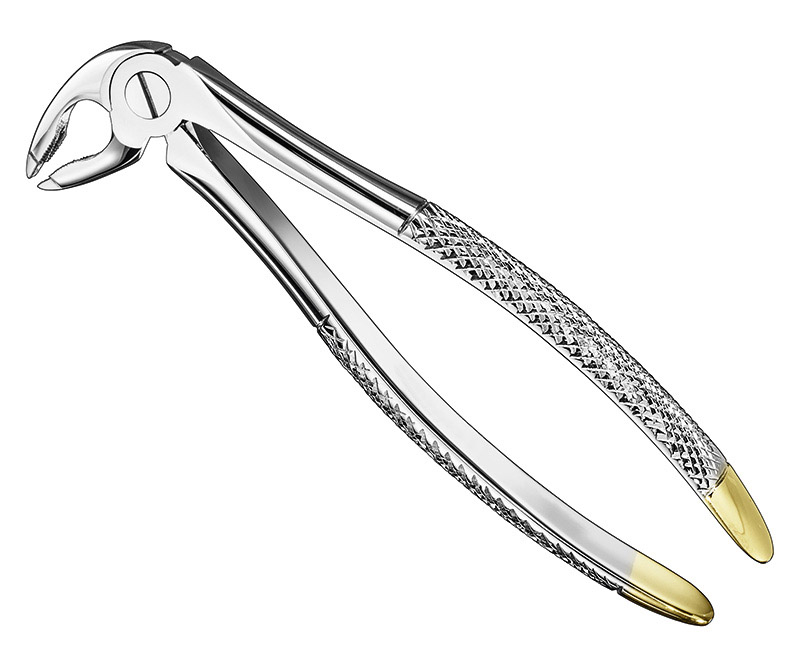 Extracting forceps, engl.