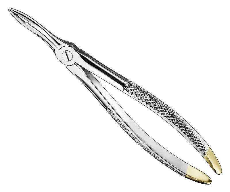 Extracting forceps, engl.