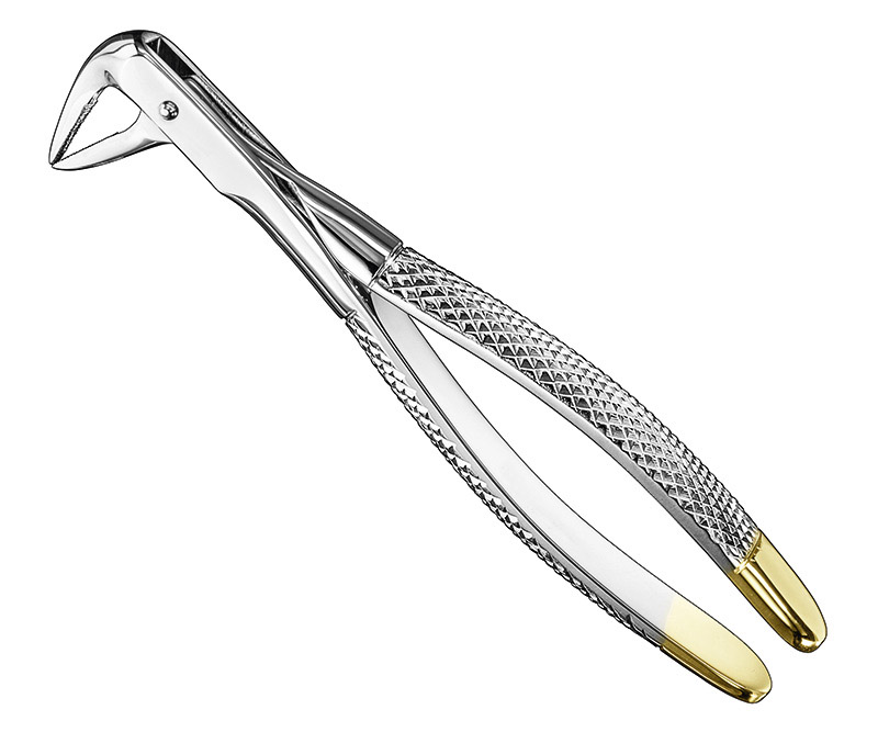 Extracting forceps, engl.