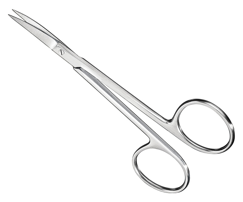 Suture-/gum scissors
