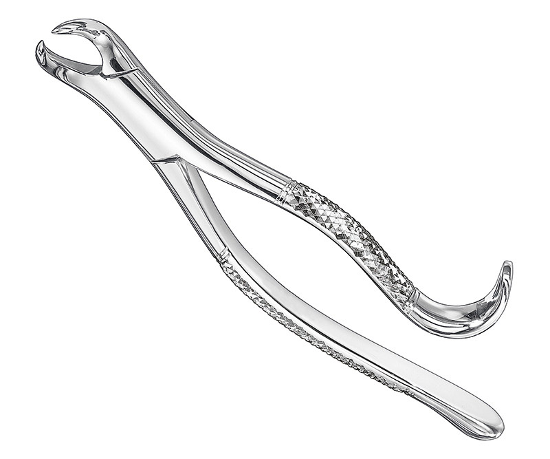 Extracting forceps, american patt.